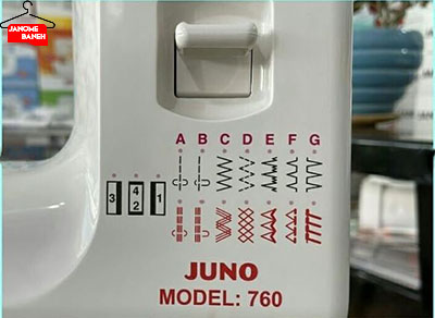 چرخ خیاطی ژانومه مدل JUNO 760